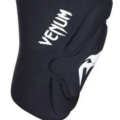 Venum Kontact Lycra/Gel Knee Pads, Black -Udstyr og tilbehør butik 0178R Venum Lycra GelKneePads Black 0522 1