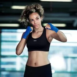 Shock Absorber Active Crop Top, Black -Udstyr og tilbehør butik 04no23400r 3