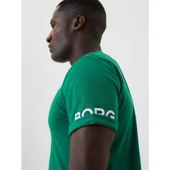 BJØRN BORG Borg Breeze T-shirt, Verdant Green -Udstyr og tilbehør butik 10000166 GN078R BJORN BORG Borg Breeze T shirt Verdant Green 03 jan23