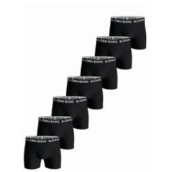 BJØRN BORG 7-Pack Cotton Stretch Boxer, Multipack