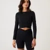 BJØRN BORG Borg Cross Long Sleeve, Black Beauty