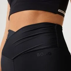 BJØRN BORG Borg Cross Tights, Black Beauty -Udstyr og tilbehør butik 10001341 BK001R BJORN BORG Borg Cross Tights Black Beauty 0123