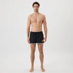 BJØRN BORG Borg Retro Swim Shorts, Black Beauty