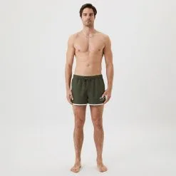 BJØRN BORG Borg Retro Swim Shorts, Forest Night