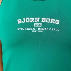 BJØRN BORG Borg Tank, Verdant Green -Udstyr og tilbehør butik 10001806 GN078R BJORNBORG Tank VerdantGreen 0123 2