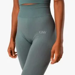 ICANIWILL Define Seamless Tights, Jungle Green -Udstyr og tilbehør butik 10219 051R ICIW Define Seamless Tights Jungle Green Wmn 03 0920