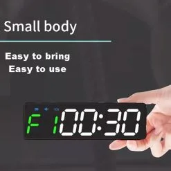 Burpee Portable Timer Q-10, Black -Udstyr og tilbehør butik 1033 18 Burpee PortableTimer Q 10Black 0223 1