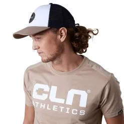 CLN Athletics CLN Trucker Cap, White, Onesize -Udstyr og tilbehør butik 1036 03 ONESIZE.MASTER CLN Athletics CLN TruckerCap White Onsize 0123 1