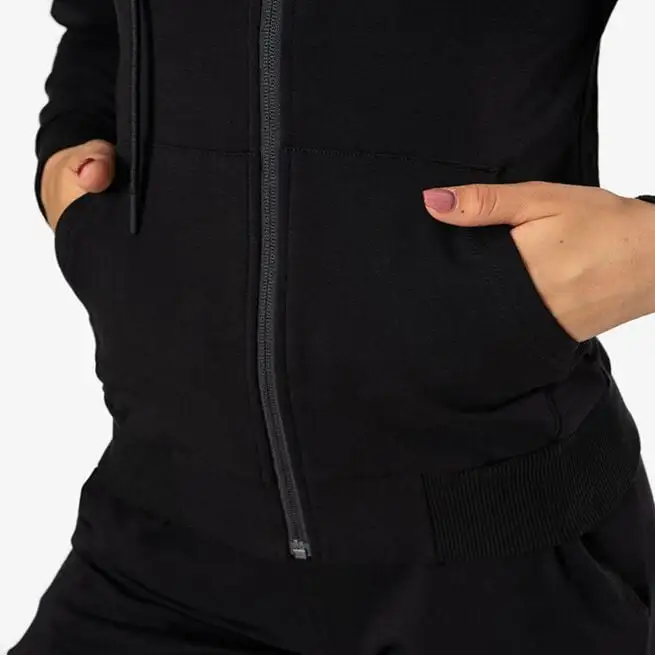 ICANIWILL Activity Zip Hoodie, Black 14 ICANIWILL Activity Zip Hoodie, Black - Billede 12
