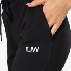 ICANIWILL Activity Pants, Black -Udstyr og tilbehør butik 10394 001r activity pants black 3