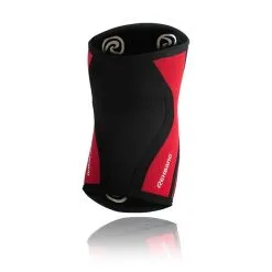 REHBAND RX Knee Sleeve, 3mm, Black/Red -Udstyr og tilbehør butik 105236 020r rx knee sleeve 3mm black red 2