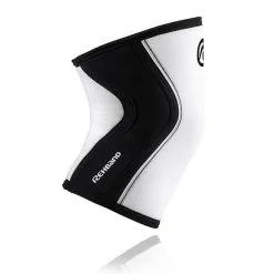 REHBAND RX Knee Sleeve, 5mm, White/Black 12 REHBAND RX Knee Sleeve, 5mm, White/Black -Udstyr og tilbehør butik 105301 010r rehband rx knee support 5mm white 3