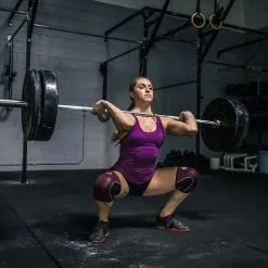 REHBAND RX Knee Sleeve, 5mm, Burgundy/Black -Udstyr og tilbehør butik 105314 010r 2 1 1 1