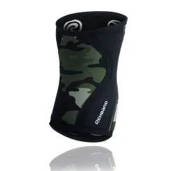 REHBAND RX Knee Sleeve, 5mm, Camo/Black 7 REHBAND RX Knee Sleeve, 5mm, Camo/Black -Udstyr og tilbehør butik 105317 010r rx knee sleeve 5mm black camo 3