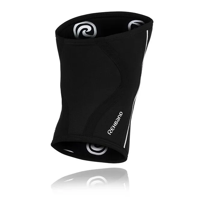 REHBAND RX Knee Sleeve, 7mm, Black 4 REHBAND RX Knee Sleeve, 7mm, Black - Billede 2