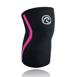 REHBAND RX Knee Sleeve, 7mm, Black/Pink 6 REHBAND RX Knee Sleeve, 7mm, Black/Pink -Udstyr og tilbehør butik 105434 030r rx knee sleeve 7mm black pink 2
