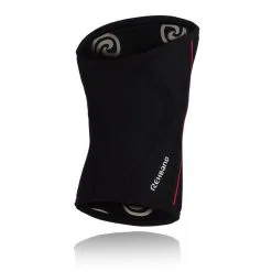 REHBAND RX Knee Sleeve, 7mm, Black/Red -Udstyr og tilbehør butik 105436 020r rx knee sleeve 7mm black red 1