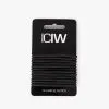 ICANIWILL ICIW 12-Pack Sport Hair Ties, Black -Udstyr og tilbehør butik 10550 001.MASTER ICIW 12 Pack Sport Hair Ties Black 01 1220