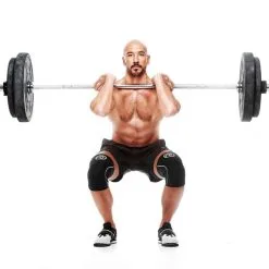 REHBAND RX Knee Sleeve Power Max, 7mm, Black -Udstyr og tilbehør butik 105506 010R Rehband RX Knee Sleeve Power Max 7mm Black 04 0520