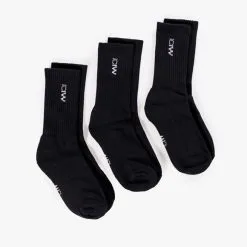 ICANIWILL Training Unisex Socks 3-pack, Black -Udstyr og tilbehør butik 10573 001r iciw training unisex socks 3 pack black 2 2