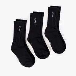 ICANIWILL Training Unisex Socks 3-pack, White -Udstyr og tilbehør butik 10573 001r iciw training unisex socks 3 pack black 2