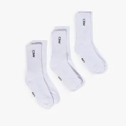 ICANIWILL Training Unisex Socks 3-pack, White -Udstyr og tilbehør butik 10575 002r iciw training unisex socks 3 pack white 2 1