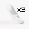 ICANIWILL Invisible Unisex Socks 3-pack, White -Udstyr og tilbehør butik 10579 002r iciw invisible unisex socks 3 pack white 1 1