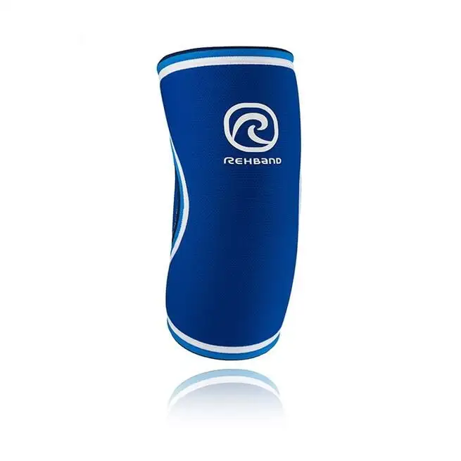 REHBAND RX Original Elbow Sleeve, 5mm, Blue 4 REHBAND RX Original Elbow Sleeve, 5mm, Blue - Billede 2