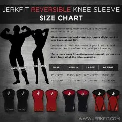 Jerkfit Reversible Knee Sleeves 13 Jerkfit Reversible Knee Sleeves -Udstyr og tilbehør butik 1081 37r jerkfit reversible knee sleeves 2
