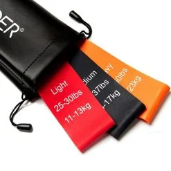 Booty Builder Mini Bands, Black, 3-Pack -Udstyr og tilbehør butik 1087 02 booty builder mini bands black 3 pack 5