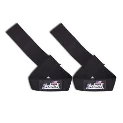 Schiek Basic Lifting Straps, Black