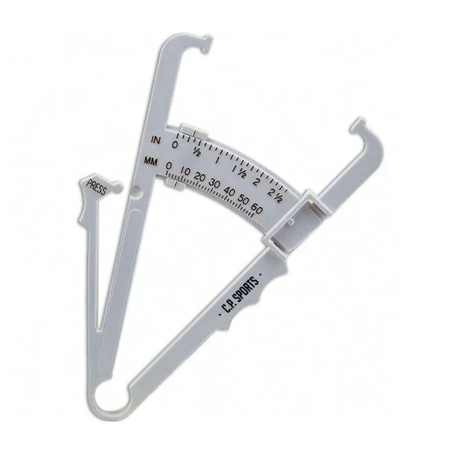 C.P. SPORTS Fat Caliper, Fat Measurement, White 6 C.P. SPORTS Fat Caliper, Fat Measurement, White - Billede 4