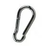 C.P. SPORTS Carabiner, 8 Mm, Chrome