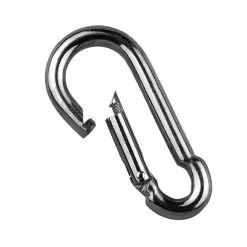 C.P. SPORTS Carabiner, 8 Mm, Chrome -Udstyr og tilbehør butik 1089 46 2