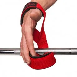 C.P. SPORTS Figure 8 Straps - Lifting Loops, Red, One Size -Udstyr og tilbehør butik 1089 53 2
