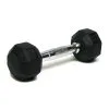 Spri Deluxe Rubber Dumbbell -Udstyr og tilbehør butik 1091 20r deluxe rubber dumbbell