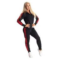 Better Bodies Chelsea Track Jacket, Black/Red -Udstyr og tilbehør butik 110966995 Better Bodies Chelsea Track Jacket BlackRed mars23 5