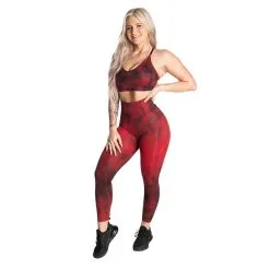 Better Bodies High Waist Leggings, Chili Red Grunge -Udstyr og tilbehør butik 111014327 Better Bodies High Waist Leggings ChiliRed mars23 6