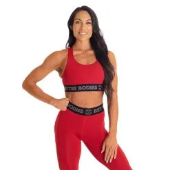Better Bodies Classic Sports Bra, Chili Red