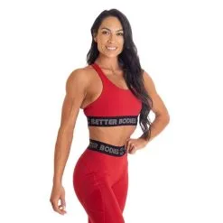 Better Bodies Classic Sports Bra, Chili Red -Udstyr og tilbehør butik 111074370 Better Bodies Classic Sports Bra Chili Red mars23 3