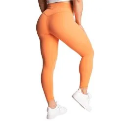 Better Bodies Core Leggings, Coral Orange -Udstyr og tilbehør butik 111085242R BETTER BODIES WOMAN Core Leggings Coral Orange 03 juli22