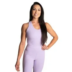 Better Bodies Core Crop T-back, Cool Purple