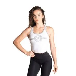 Better Bodies Old School Rib T-back, White