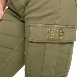 Better Bodies Cargo Pants, Washed Green -Udstyr og tilbehør butik 111107664R Better Bodies Cargo Pants Washed Green 05 0422