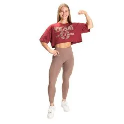 Better Bodies Team Onesize Tee, Sangria Red, OS -Udstyr og tilbehør butik 111132392102 BetterBodies Team Onesize Tee SangriaRed mars23 6