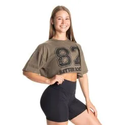 Better Bodies 82 Onesize Tee, Washed Green, OS -Udstyr og tilbehør butik 111133664102 BetterBodies 82 Onesize Tee Washed Green mars23 3