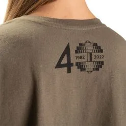 Better Bodies 82 Onesize Tee, Washed Green, OS -Udstyr og tilbehør butik 111133664102 BetterBodies 82 Onesize Tee Washed Green mars23 5