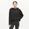 Röhnisch Soft Cropped Hoodie, Black -Udstyr og tilbehør butik 1113900001R Soft Cropped Hoodie Black 04
