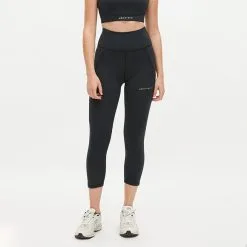 Röhnisch Flattering High Waist 7/8 Tights, Black