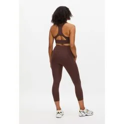 Röhnisch Flattering High Waist 7/8 Tights, Deep Mahogany -Udstyr og tilbehør butik 111441S375R Rohnisch Flattering High Waist Tights Deep Mahogany 05 nov22